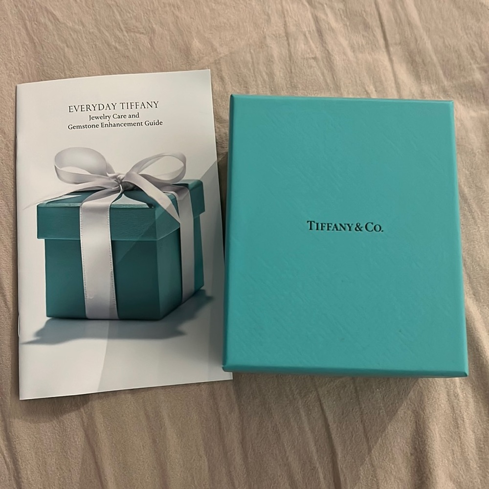 Tiffany & Co. empty jewelry box